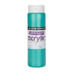Daler Rowney 213082 500 ml No:719 Metallic Green Graduate Akrilik Boya