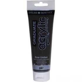 Daler Rowney 247 Raw Umber 120 ml Akrilik Boya