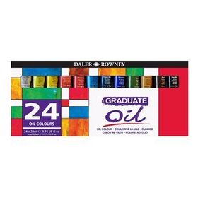 Daler Rowney 24X22 ml Graduate Yağlı Boya Seti