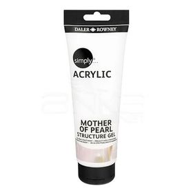 Daler Rowney 250 ml Simply Mother Of Pearl Structure Gel