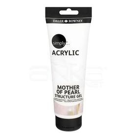 Daler Rowney 250 ml Simply Mother Of Pearl Structure Gel
