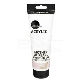 Daler Rowney 250 ml Simply Mother Of Pearl Structure Gel