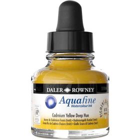 Daler Rowney 29.5 ML 618 Cadmium Yellow Deep Hue System 3 Akrilik Mürekkep