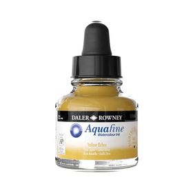 Daler Rowney 29.5 ml 663 Yellow Ochre Aquafine Watercolour İnk Sulu Boya Mürekkebi