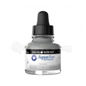 Daler Rowney 29.5 ml 702 Silver Imit Aquafine Watercolour İnk Sulu Boya Mürekkebi