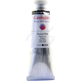 Daler Rowney 37 ml 009 Titanium White Georgian Water Mixable Oil Su Bazlı Yağlı Boya