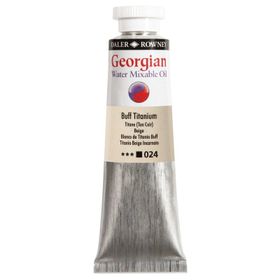 Daler Rowney 37 ml 024 Buff Titanium Georgian Water Mixable Oil Su Bazlı Yağlı Boya
