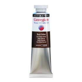 Daler Rowney 37 ml 223 Burnt Umber Georgian Water Mixable Oil Su Bazlı Yağlı Boya
