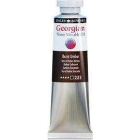 Daler Rowney 37 ml 223 Burnt Umber Georgian Water Mixable Oil Su Bazlı Yağlı Boya