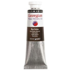 Daler Rowney 37 ml 247 Raw Umber Georgian Water Mixable Oil Su Bazlı Yağlı Boya