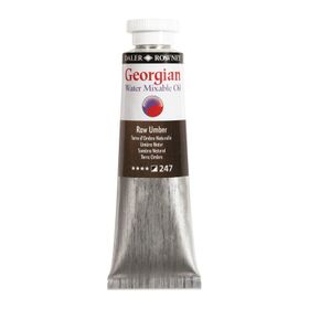Daler Rowney 37 ml 247 Raw Umber Georgian Water Mixable Oil Su Bazlı Yağlı Boya
