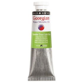 Daler Rowney 37 ml 350 Cinnabar Green Light Hue Georgian Water Mixable Oil Su Bazlı Yağlı Boya