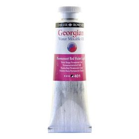 Daler Rowney 37 ml 401 Permanent Red Violet Light Georgian Water Mixable Oil Su Bazlı Yağlı Boya