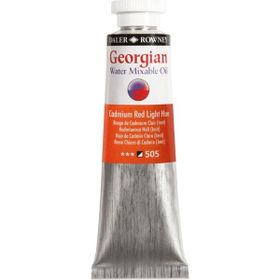 Daler Rowney 37 ml 505 Cadmium Red Light Hue Georgian Water Mixable Oil Su Bazlı Yağlı Boya
