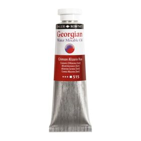 Daler Rowney 37 ml 515 Crimson Alizarin Hue Georgian Water Mixable Oil Su Bazlı Yağlı Boya