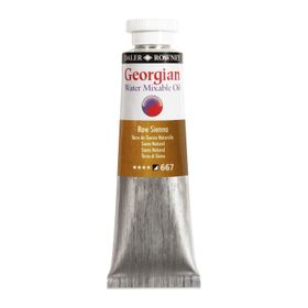 Daler Rowney 37 ml 667 Raw Sienna Georgian Water Mixable Oil Su Bazlı Yağlı Boya