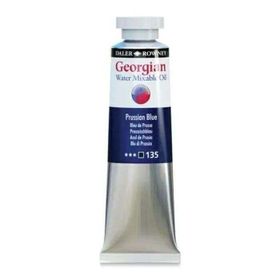 Daler Rowney 38 ml Prussian Blue 135 Georgian Water Mixable Sulandırılabilir Yağlı Boya
