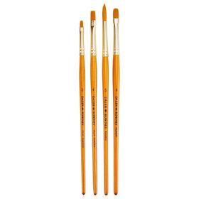 Daler Rowney 400 Gold Taklon Synthetıc 4'lü Fırça Seti