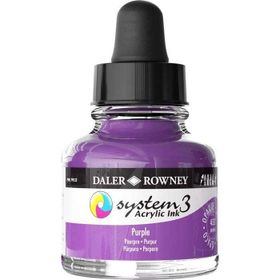 Daler Rowney 433 Mor System 3 29.5 ml Akrilik Mürekkep