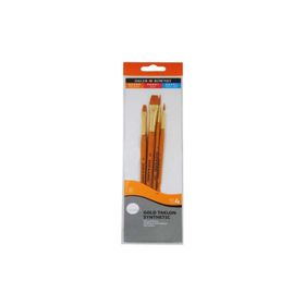 Daler Rowney 4’lü Sentetik Kıl Fırça Seti