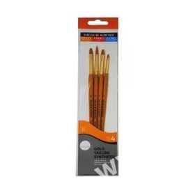 Daler Rowney 4'lü Simply Taklon Fırça Seti