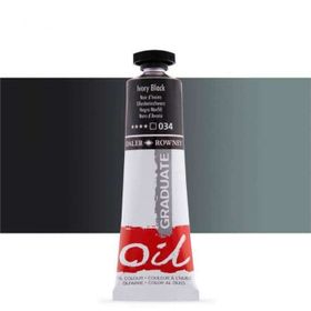 Daler Rowney 5559210 Graduate 38 ml Ivory Black Yağlı Boya