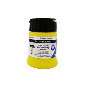 Daler Rowney 5681416 250 ml Brillant Yellow Su Bazlı Linol Baskı Boyası