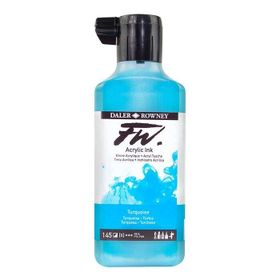 Daler Rowney 5699828 Fw Ink No:145 180 ml Turkuaz Akrilik Boya