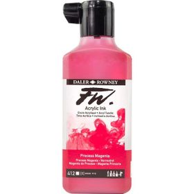 Daler Rowney 5710024 Fw Ink No:412 Process Magenta 180 ml Akrilik Boya