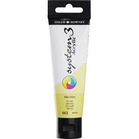 Daler Rowney 5735710 150 ml No:663 Yellow Ochre System 3 Akrilik Boya
