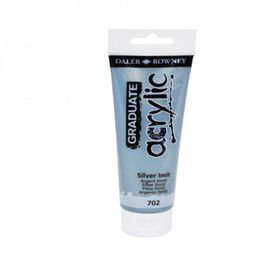 Daler Rowney 5744832 120 ml No:702 Silver Imit Graduate Akrilik Boya