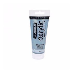 Daler Rowney 5744832 120 ml No:702 Silver Imit Graduate Akrilik Boya