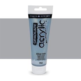 Daler Rowney 5744832 120 ml No:702 Silver Imit Graduate Akrilik Boya