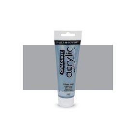 Daler Rowney 5744832 120 ml No:702 Silver Imit Graduate Akrilik Boya