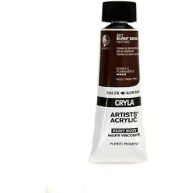 Daler Rowney 5781757 75 ml No:221 Burnt Sienna Cryla Heavy Body Artists' Akrilik Boya