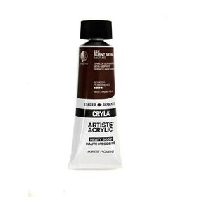 Daler Rowney 5781757 75 ml No:221 Burnt Sienna Cryla Heavy Body Artists' Akrilik Boya