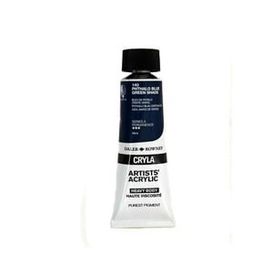 Daler Rowney 5781768 75 ml No:140 Phthalo Blue Green Shade Cryla Heavy Body Artists' Akrilik Boya