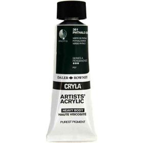Daler Rowney 5781769 75 ml No:361 Phthalo Green Cryla Heavy Body Artists' Akrilik Boya