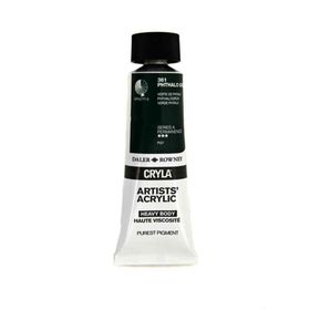 Daler Rowney 5781769 75 ml No:361 Phthalo Green Cryla Heavy Body Artists' Akrilik Boya