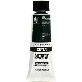 Daler Rowney 5781769 75 ml No:361 Phthalo Green Cryla Heavy Body Artists' Akrilik Boya