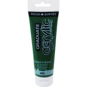 Daler Rowney 5781844 120 ml No:343 Hooker's Green Graduate Akrilik Boya