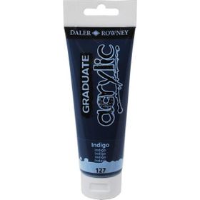 Daler Rowney 5781857 120 ml No:127 İndigo Graduate Akrilik Boya