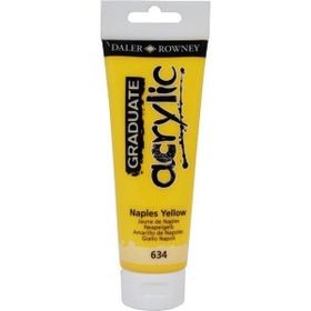 Daler Rowney 5781864 120 ml No:634 Naples Yellow Graduate Akrilik Boya
