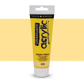 Daler Rowney 5781864 120 ml No:634 Naples Yellow Graduate Akrilik Boya