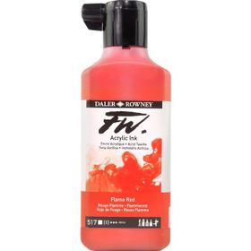 Daler Rowney 5798025 Fw Ink No:517 180 ml Flame Red Akrilik Boya