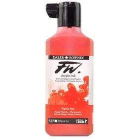 Daler Rowney 5798025 Fw Ink No:517 180 ml Flame Red Akrilik Boya