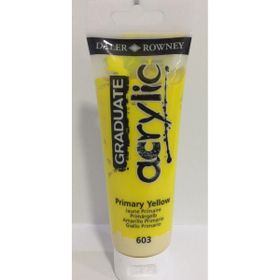 Daler Rowney 603 Primary Yellow 120 ml Akrilik Boya