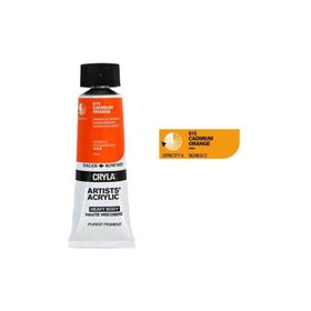 Daler Rowney 615 Cadmium Orange Seri C Cryla Artist 75 ml Akrilik Boya