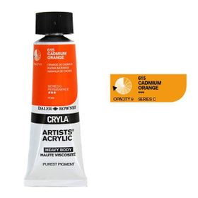 Daler Rowney 615 Cadmium Orange Seri C Cryla Artist 75 ml Akrilik Boya