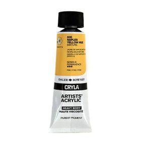 Daler Rowney 635 Naples Yellow Hue Seri B Cryla Artist 75 ml Akrilik Boya